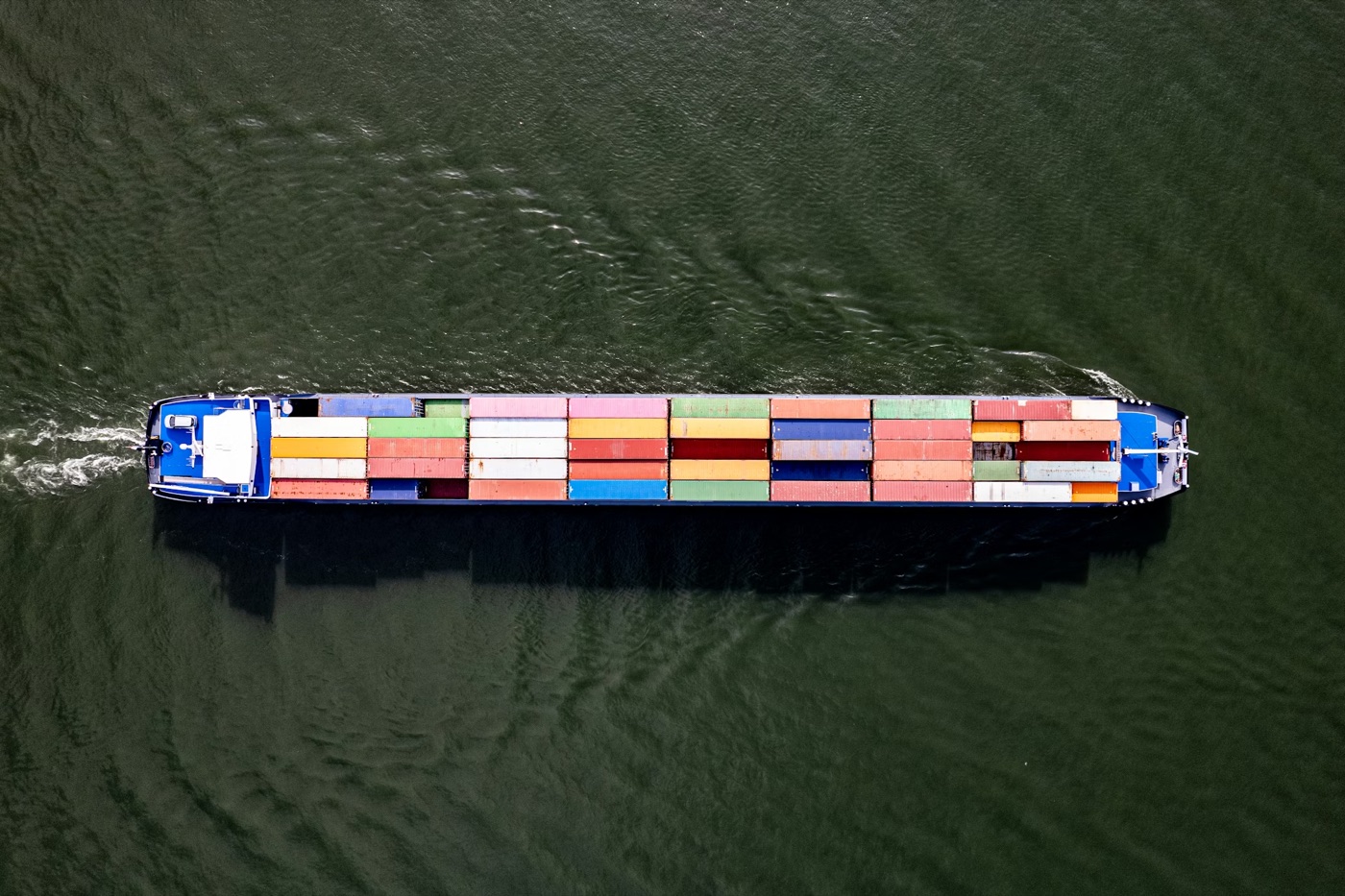 Container ship export